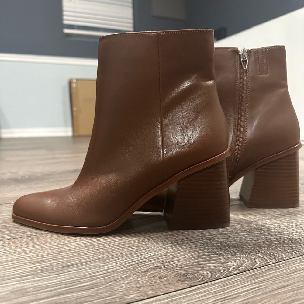 Dolce Vita Brown Leather Booties